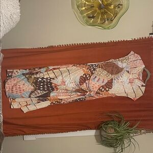 Never Fully Dressed Vibrant Patterned Maxi Dress “Lucy Dress”